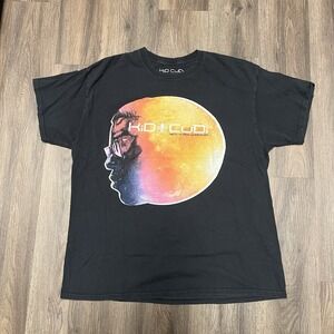 Kid Cudi Shirt Black Short Sleeve XL